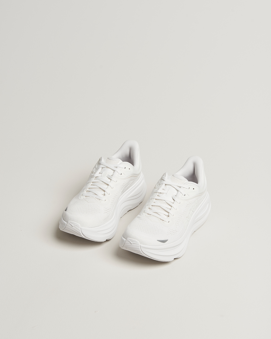 Homme | Chaussures De Running | Hoka | One Bondi 9 Running Sneakers White