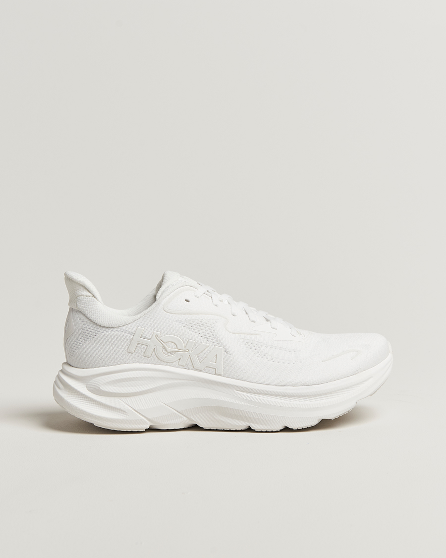 Homme | Chaussures De Running | Hoka | One Clifton 10 Running Sneakers White