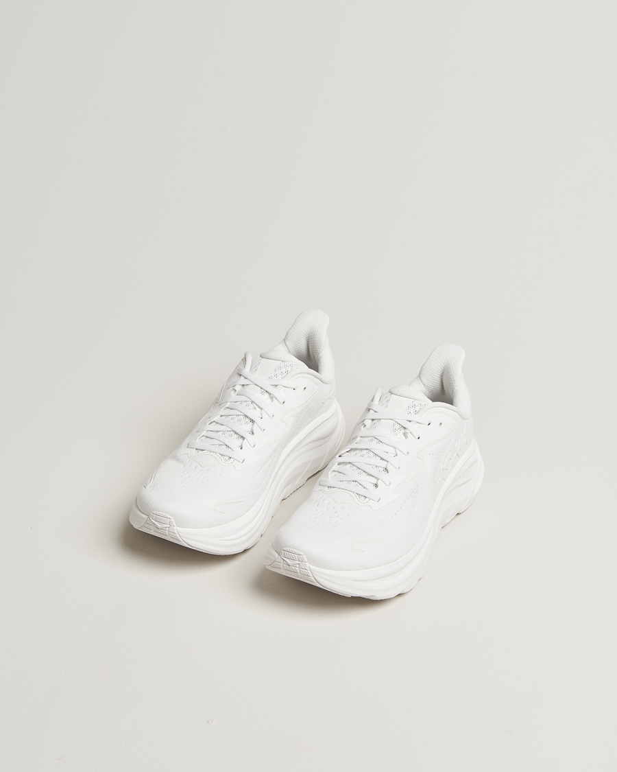 Homme | Chaussures De Running | Hoka | One Clifton 10 Running Sneakers White