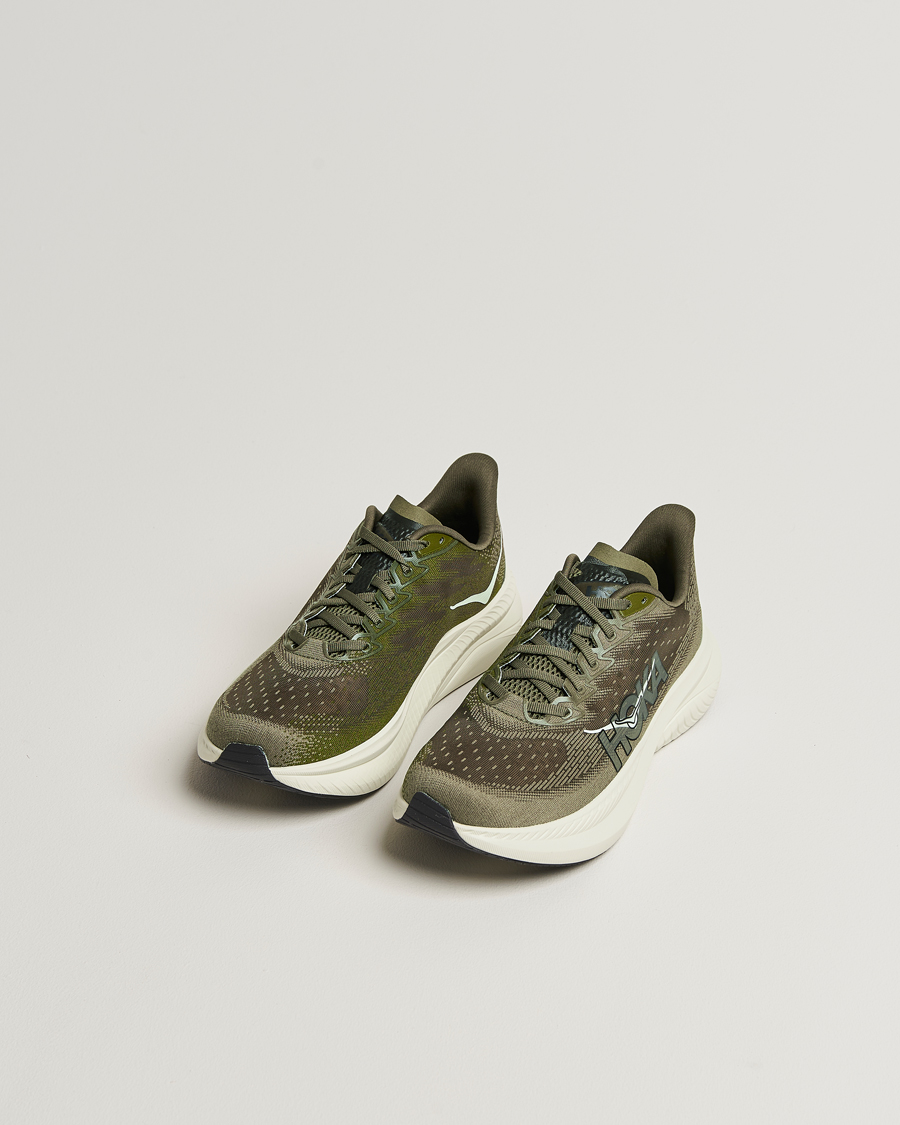 Homme | Chaussures De Running | Hoka | One Mach 6 Running Sneakers Antique Olive/Truffle Salt