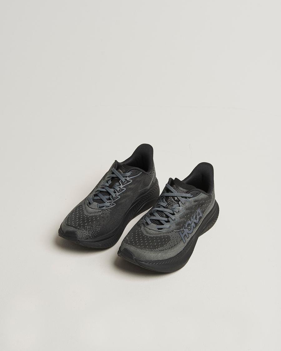 Homme | Chaussures De Running | Hoka | One Mach 6 Running Sneakers Black/Outer Orbit