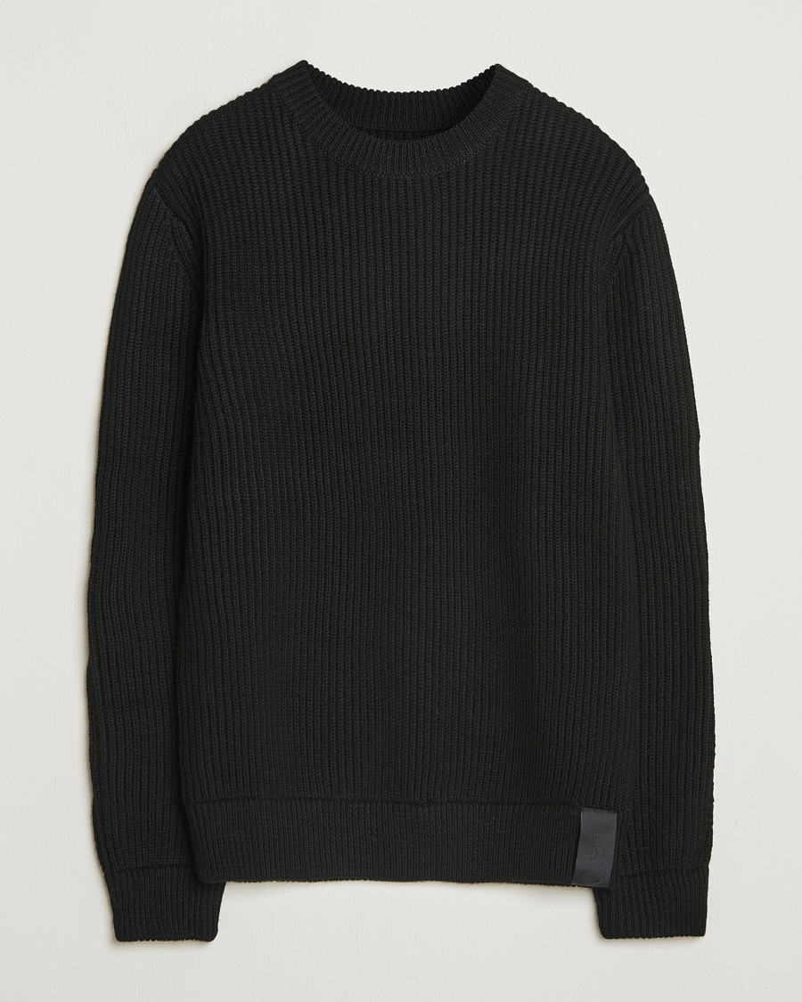 Heren | Truien | Sail Racing | Ridge Wool Heavy Knitted Crew Neck Carbon