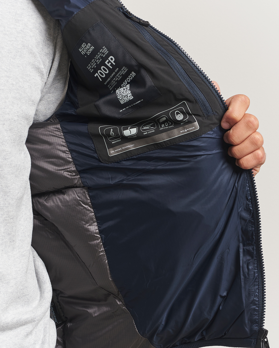 Heren | Gilets | Sail Racing | Cloud Down Vest Dark Navy