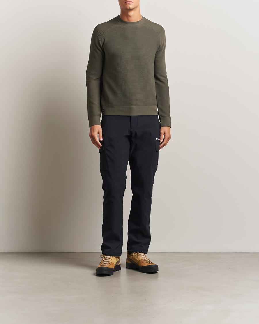 Homme | Pulls Et Tricots | Sail Racing | Element Seamless Crew Neck Mud Green