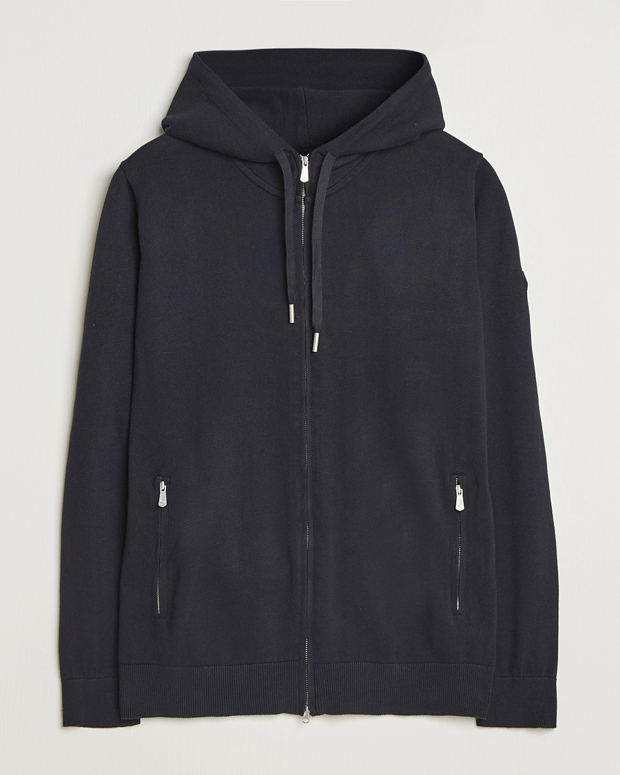 Heren | Truien | Sail Racing | Bowman Knitted Full Zip Hoodie Carbon