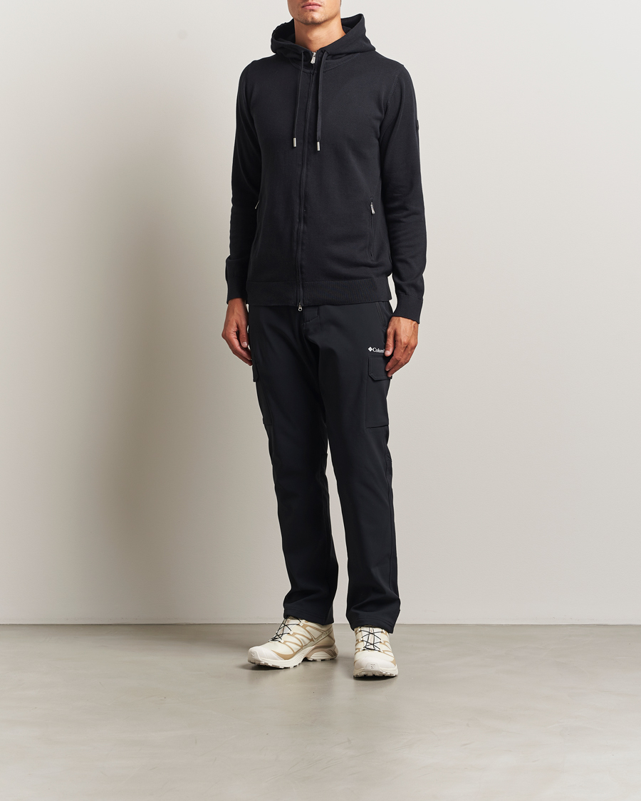 Heren | Truien | Sail Racing | Bowman Knitted Full Zip Hoodie Carbon