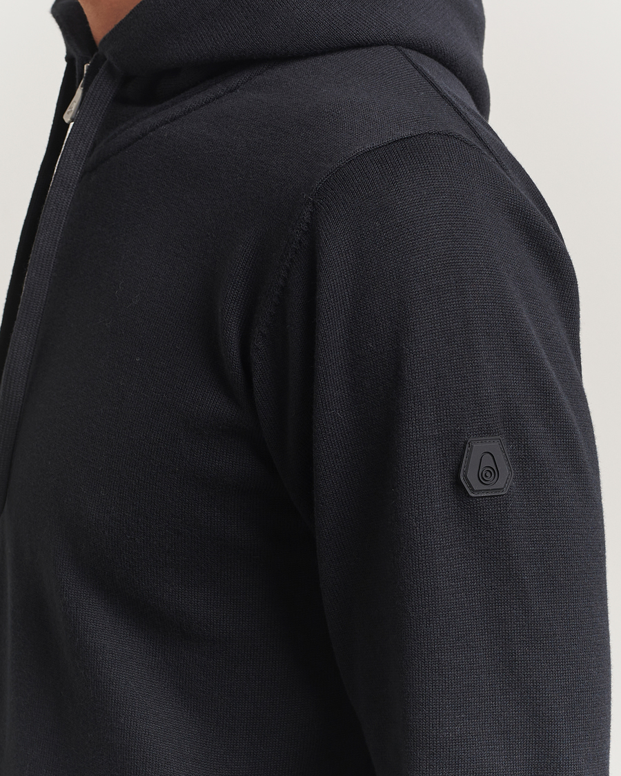 Heren | Truien | Sail Racing | Bowman Knitted Full Zip Hoodie Carbon