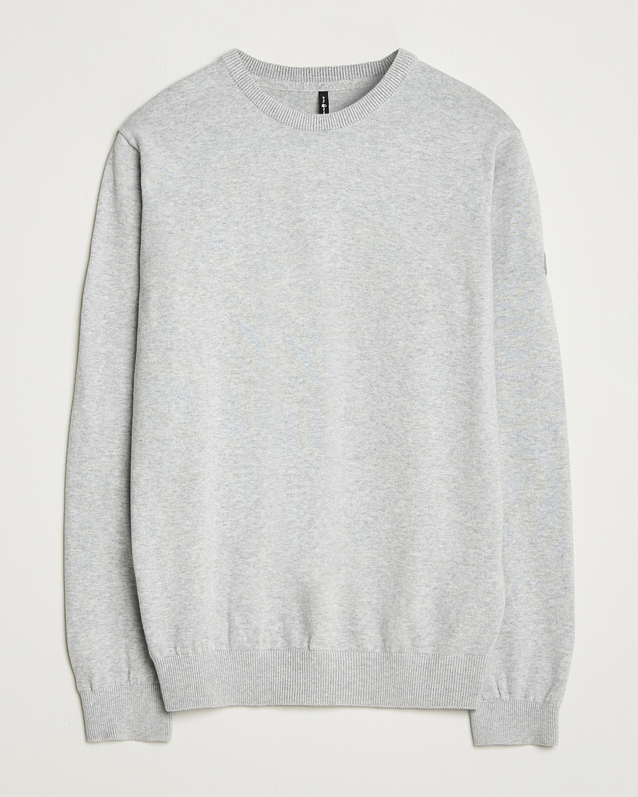 Homme | Pulls Et Tricots | Sail Racing | Bowman Knitted Crew Neck Grey Melange