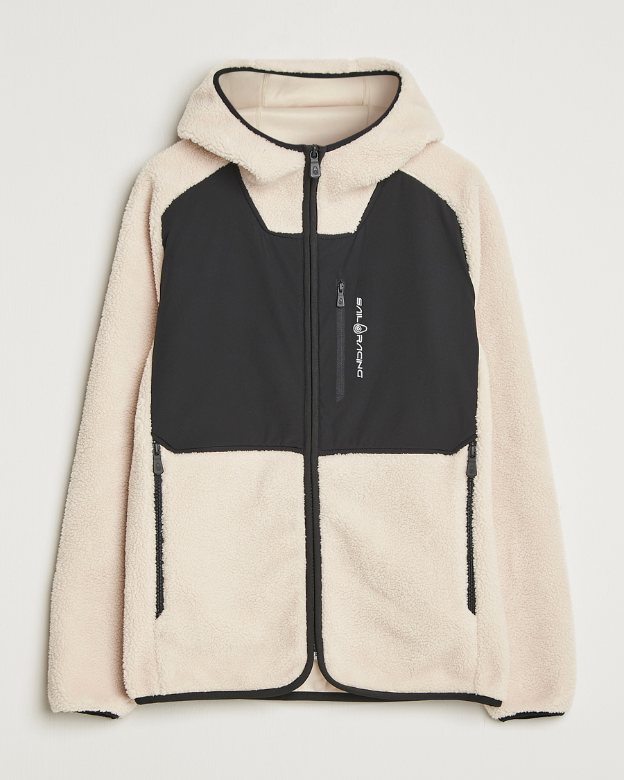 Homme | Pulls Et Tricots | Sail Racing | Patrol Pile Full Zip Hoodie Ivory