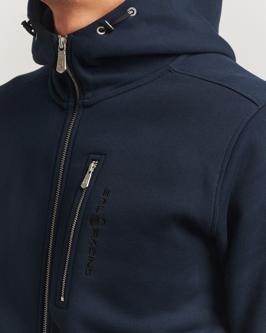 Heren | Truien | Sail Racing | Bowman Full Zip Hoodie Dark Navy