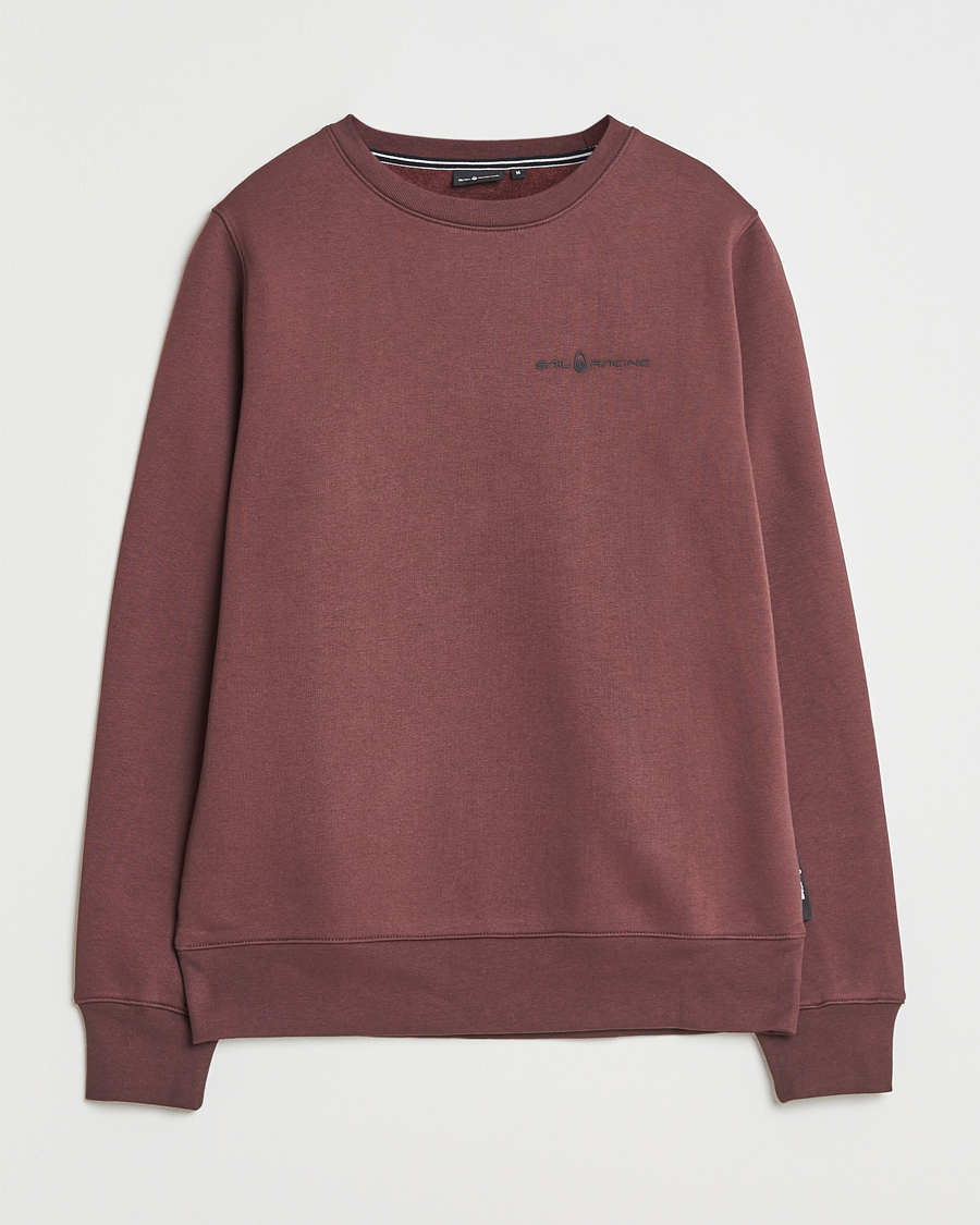 Homme | Pulls Et Tricots | Sail Racing | Bowman Crew Neck Sweatshirt Dark Brown