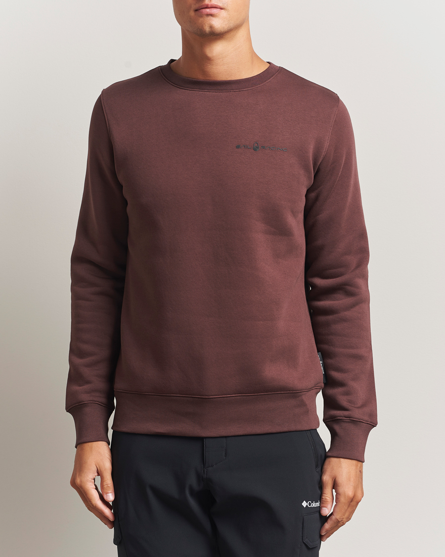 Homme | Pulls Et Tricots | Sail Racing | Bowman Crew Neck Sweatshirt Dark Brown