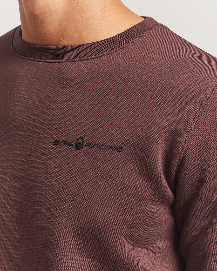 Homme | Pulls Et Tricots | Sail Racing | Bowman Crew Neck Sweatshirt Dark Brown