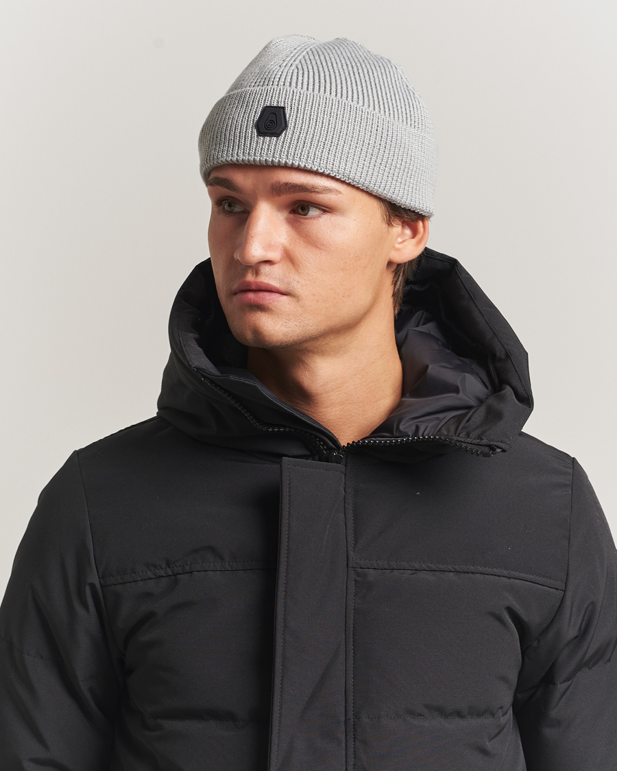 Heren | Mutsen | Sail Racing | Bowman Wool Folded Beanie Grey Melange