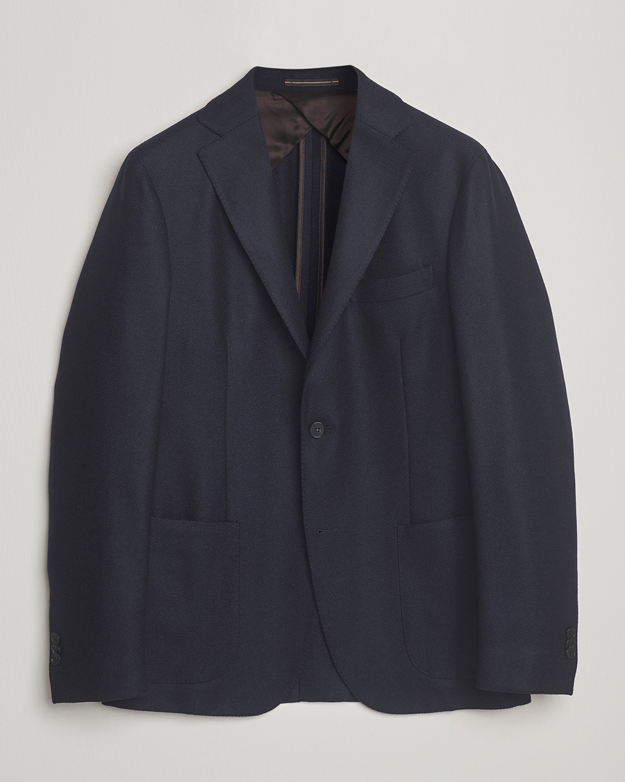 Homme | Blazers | Incotex | Wool/Cashmere Blazer Navy