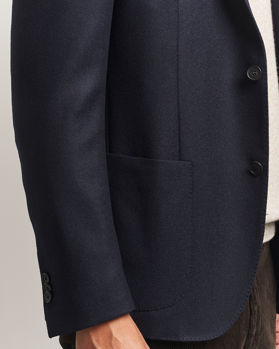 Homme | Blazers | Incotex | Wool/Cashmere Blazer Navy