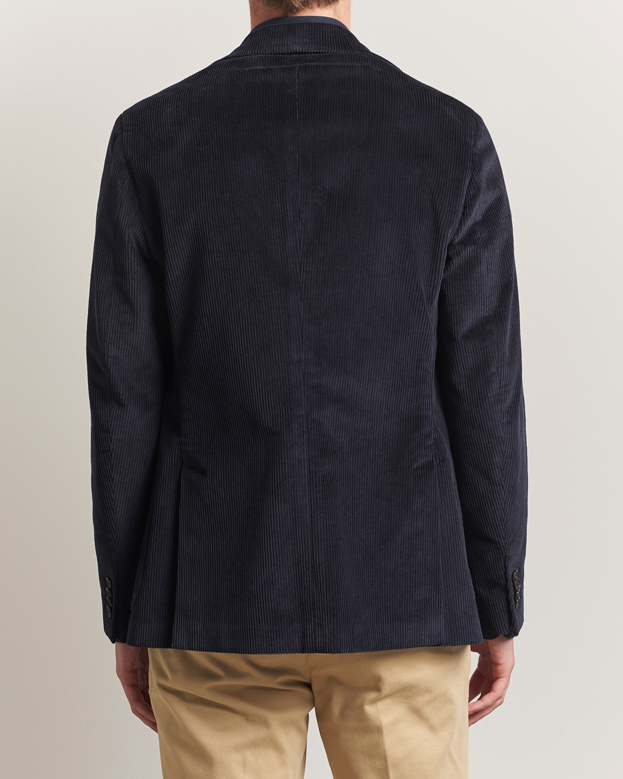 Heren | Blazers | Incotex | Corduroy Blazer Navy