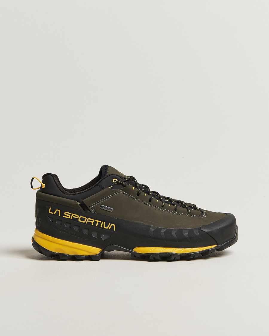 Heren | Trail sneakers | La Sportiva | TX5 GTX Hiking Shoes Carbon/Yellow