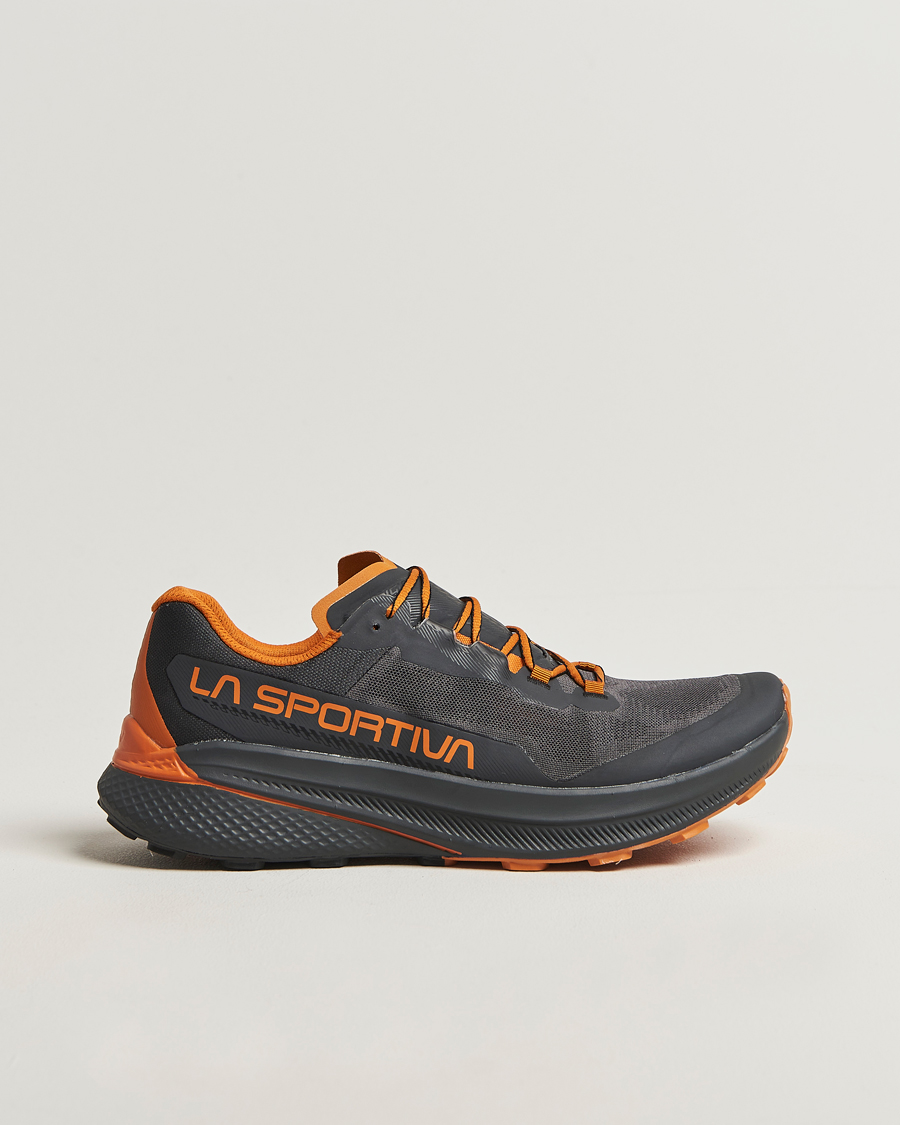 Homme | Chaussures de trail | La Sportiva | Prodigio Trail Run Sneakers Carbon/Marmalade