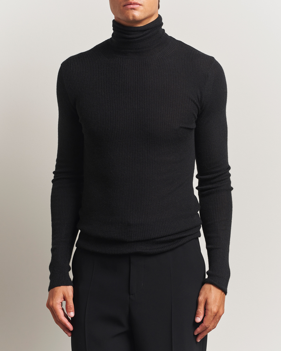 Homme | Pulls Et Tricots | Lanvin | Cashmere/Silk Rollneck Black