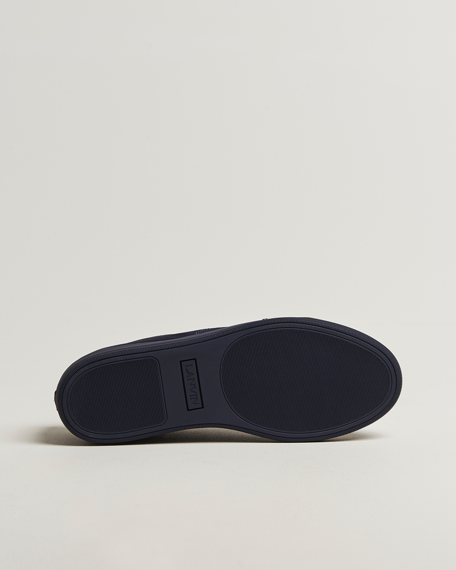 Heren | Sneakers | Lanvin | DBB1 Nappa Cap Toe Sneaker Black/Navy