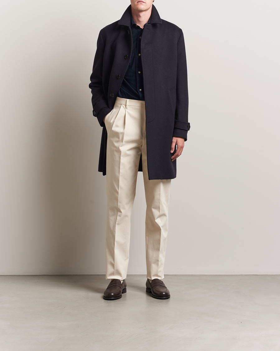 Heren | Jassen | Lardini | Wool Coat Navy