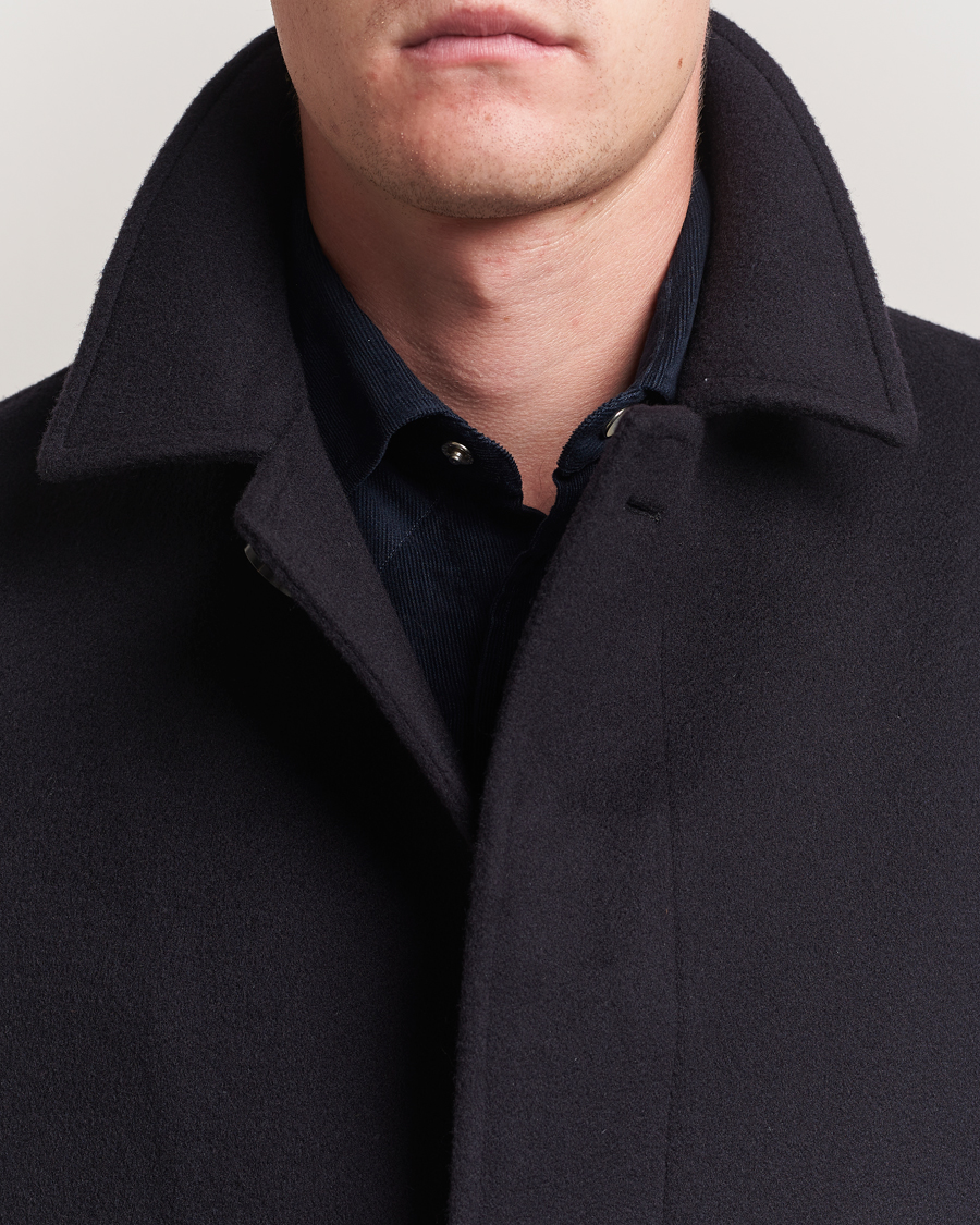 Heren | Jassen | Lardini | Wool Coat Navy