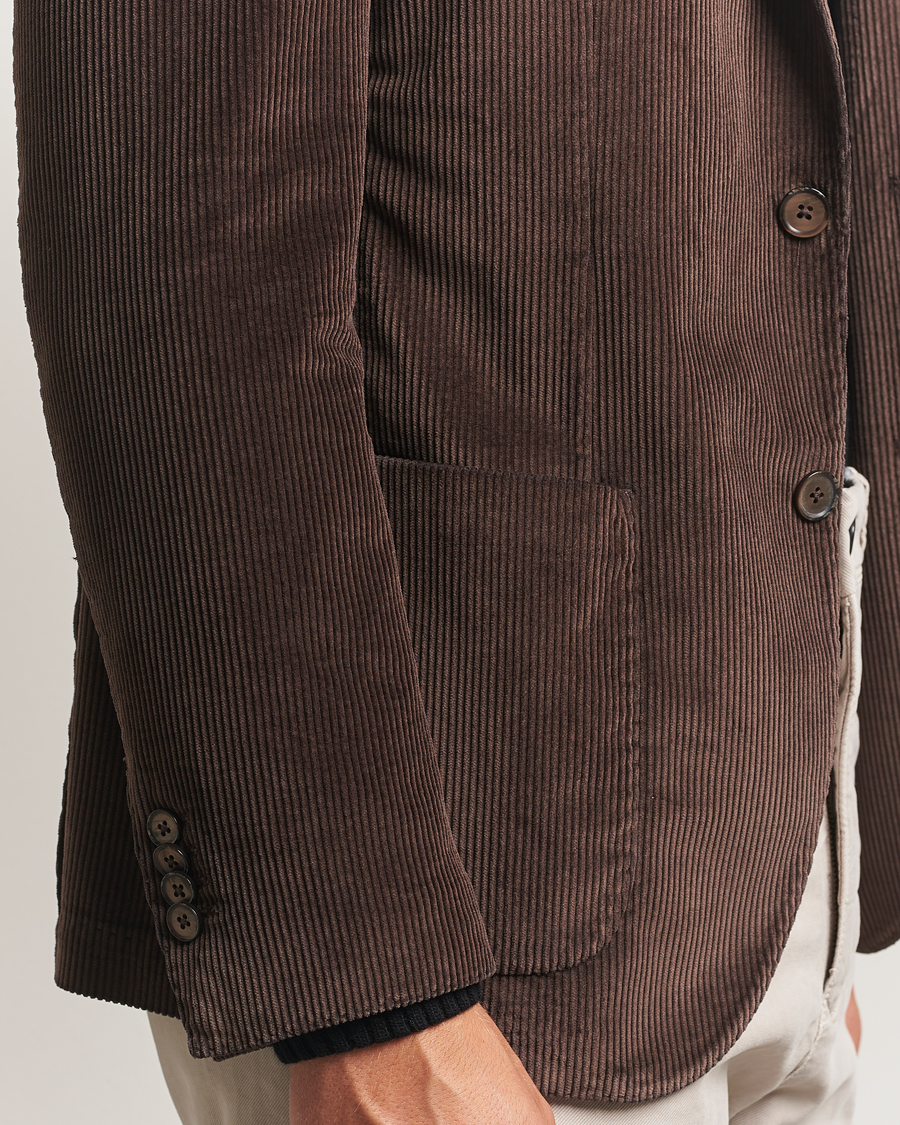 Homme | Blazers | L.B.M. 1911 | Jack Corduroy Blazer Dark Brown