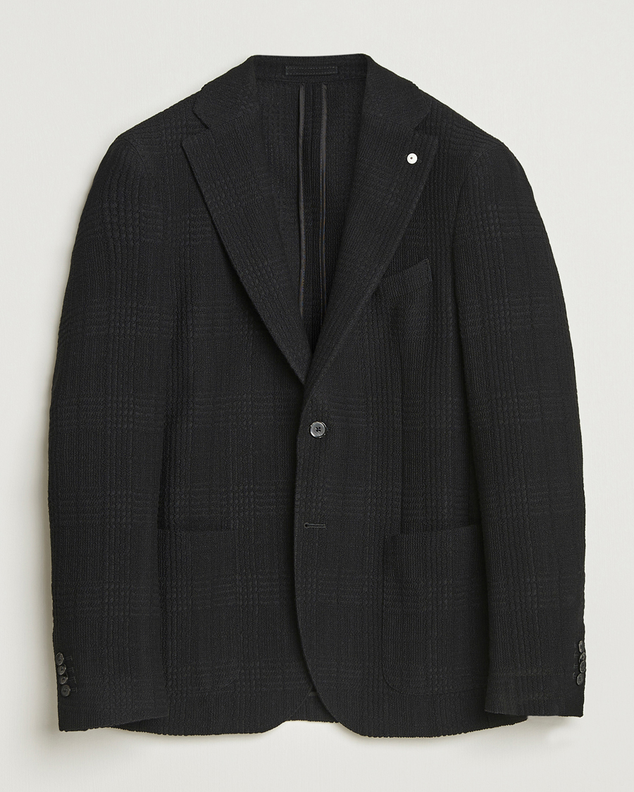 Heren | Blazers | L.B.M. 1911 | Jack Structured Wool Blazer Black