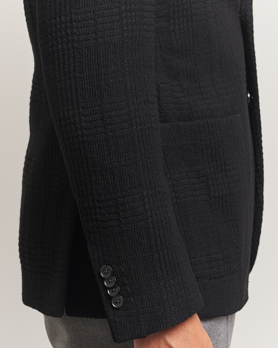 Heren | Blazers | L.B.M. 1911 | Jack Structured Wool Blazer Black