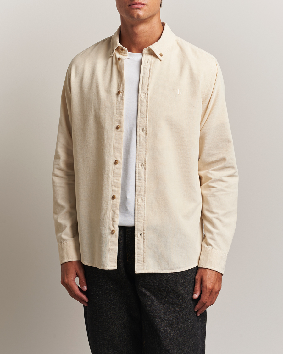 Heren | Overhemden | LES DEUX | Konrad Pinwale Corduroy Shirt Ivory
