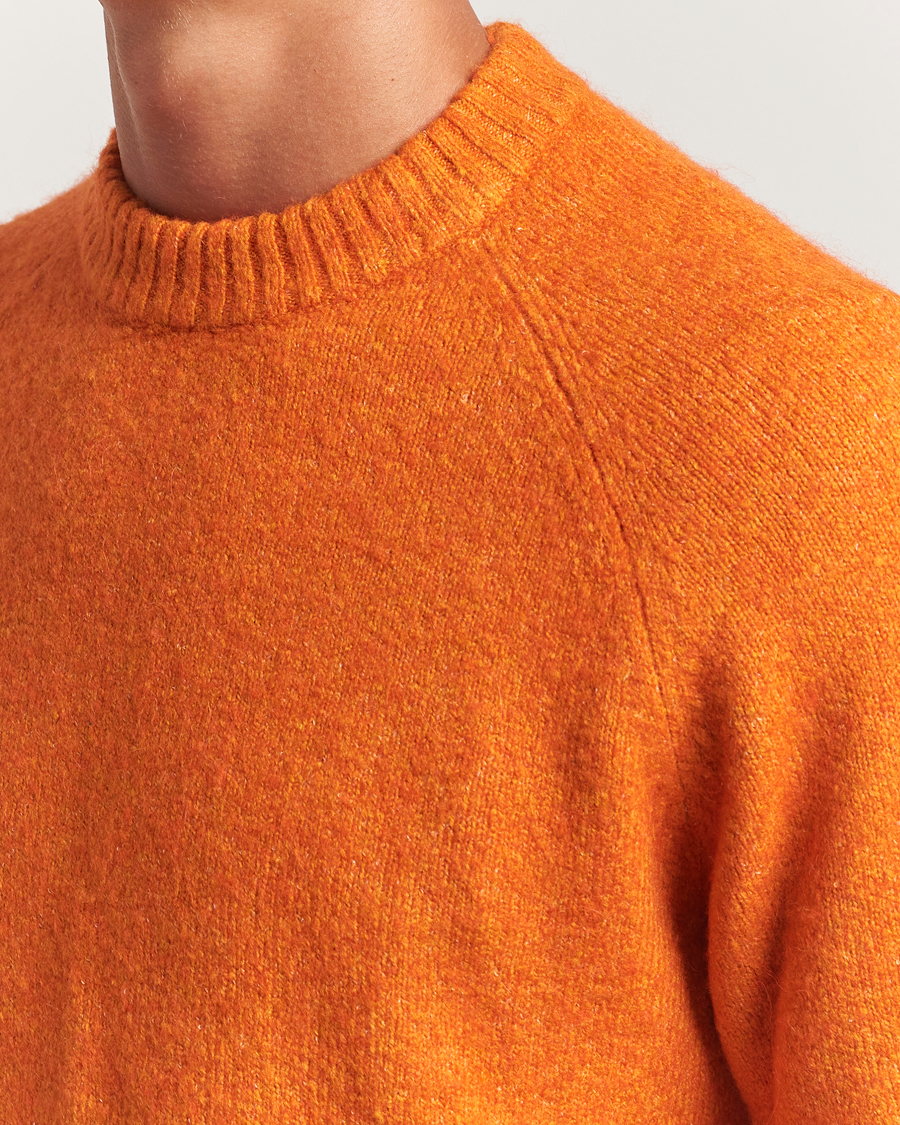 Heren | Truien | LES DEUX | Gillbert Knitted Crewneck Gold Flame