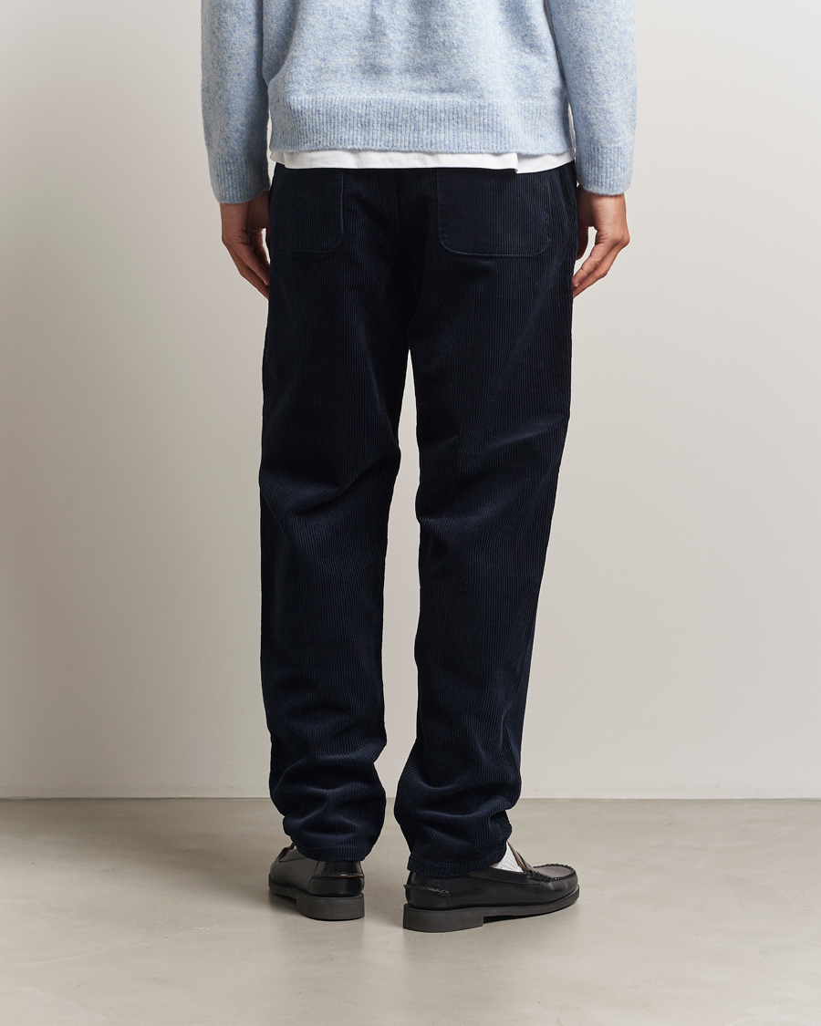 Homme | Pantalons | LES DEUX | Kody Corduroy Pants Dark Navy