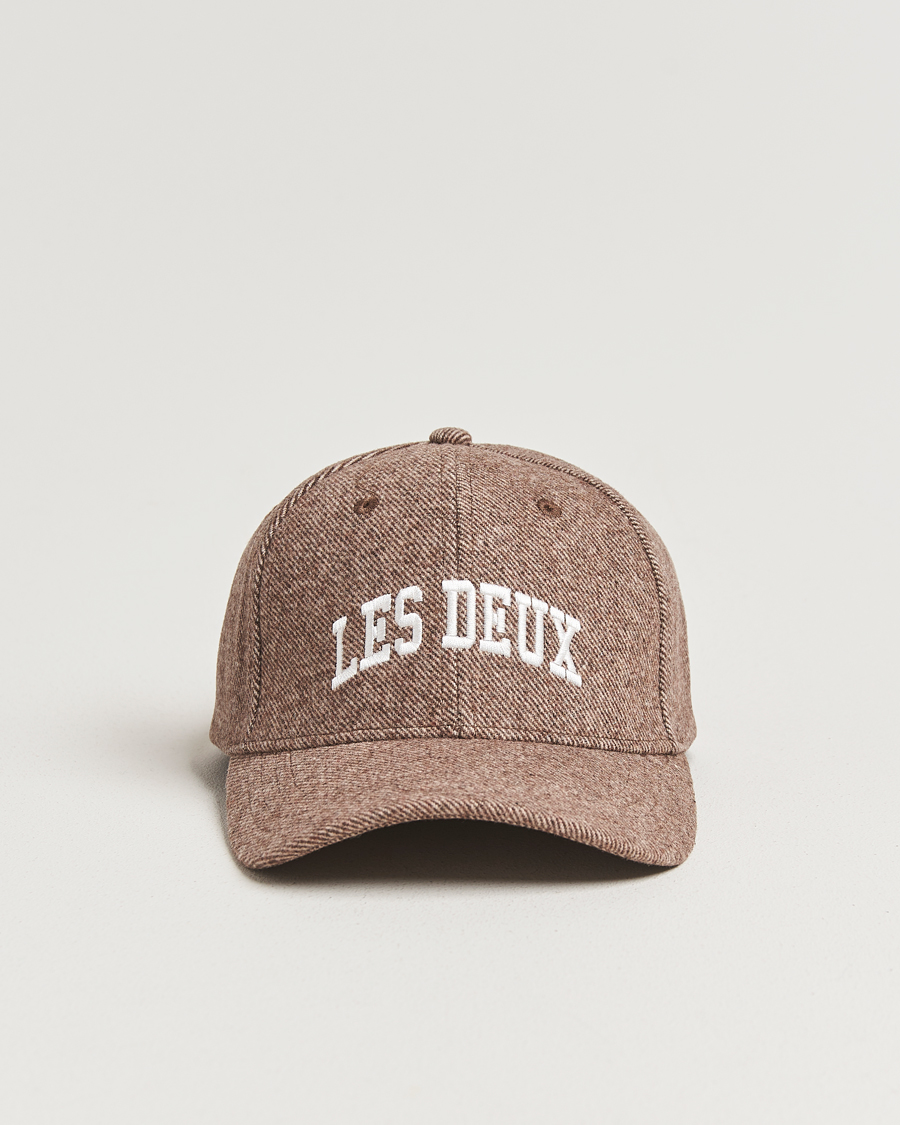 Homme | Bobs Et Casquettes | LES DEUX | Wool Baseball Cap Mountain Gray