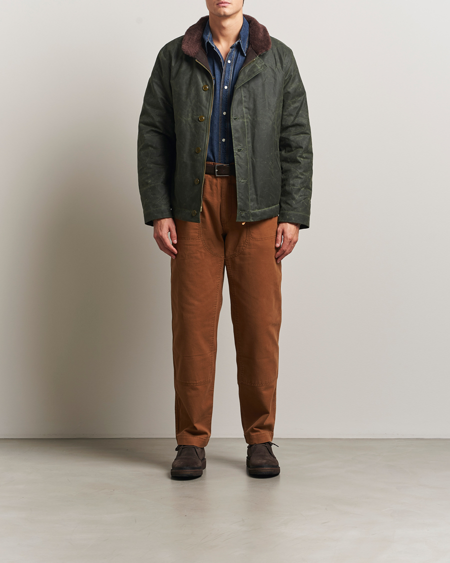 Homme | Manteaux Et Vestes | Manifattura Ceccarelli | Deck Jacket Dark Green