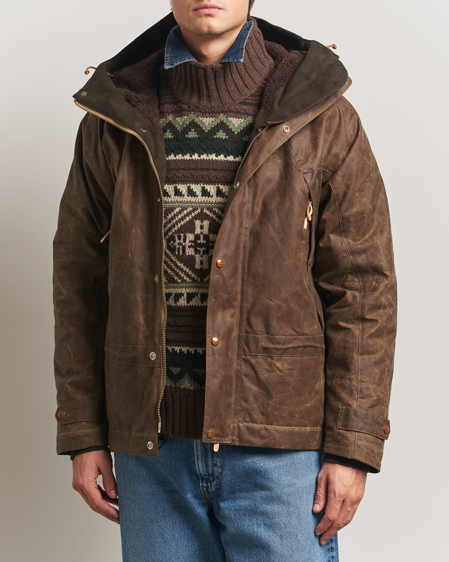 Heren | Jassen | Manifattura Ceccarelli | Mountain Jacket Dark Tan