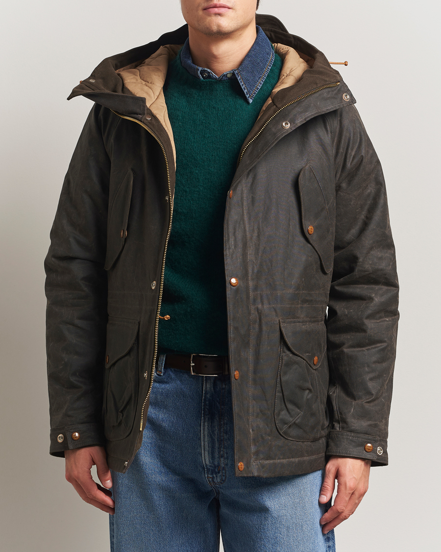 Heren | Jassen | Manifattura Ceccarelli | New Fisherman Parka Chocolate