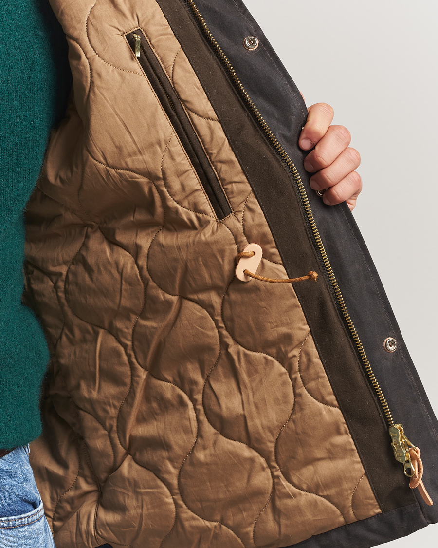 Heren | Jassen | Manifattura Ceccarelli | New Fisherman Parka Chocolate