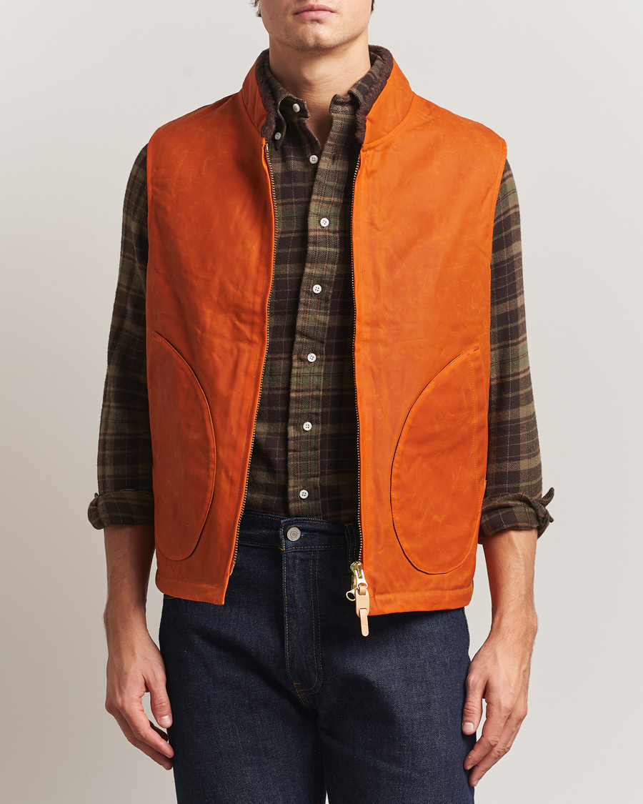 Homme | Gilets | Manifattura Ceccarelli | Mountain Vest Orange