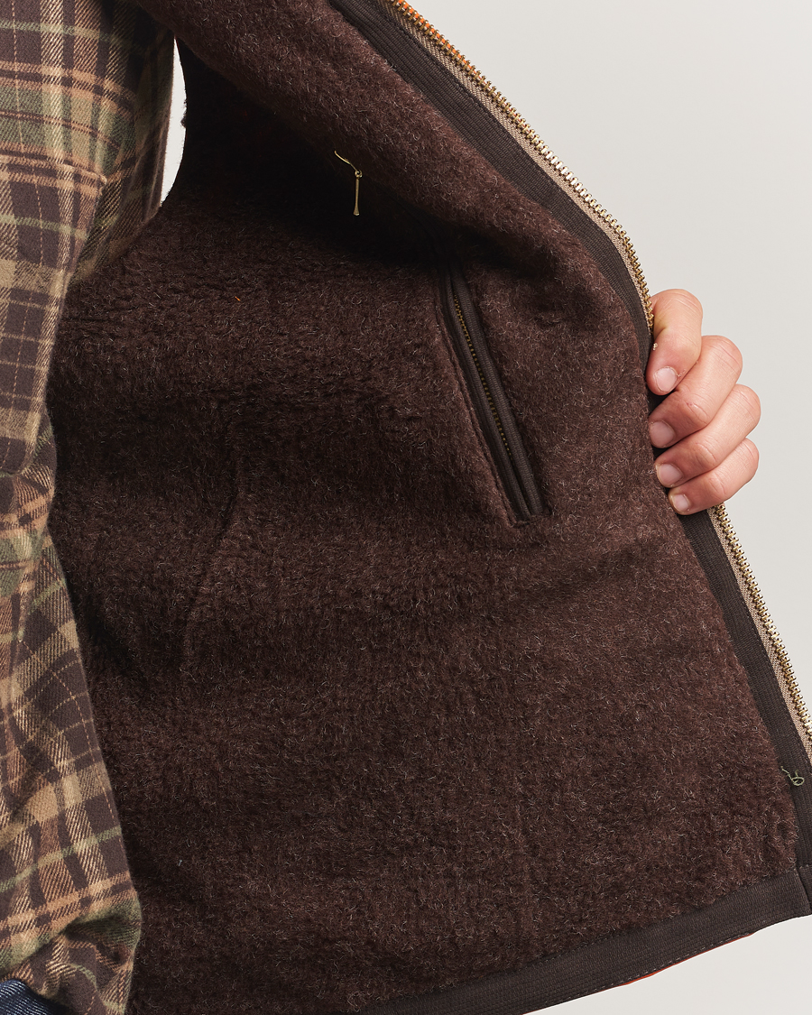 Homme | Manteaux Et Vestes | Manifattura Ceccarelli | Mountain Vest Orange