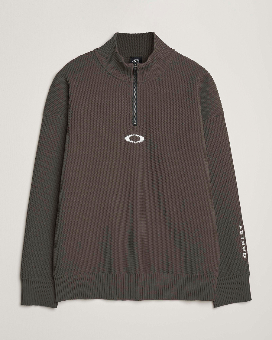 Heren | Truien | Oakley | FGL New Retro Half Zip Sweater Black