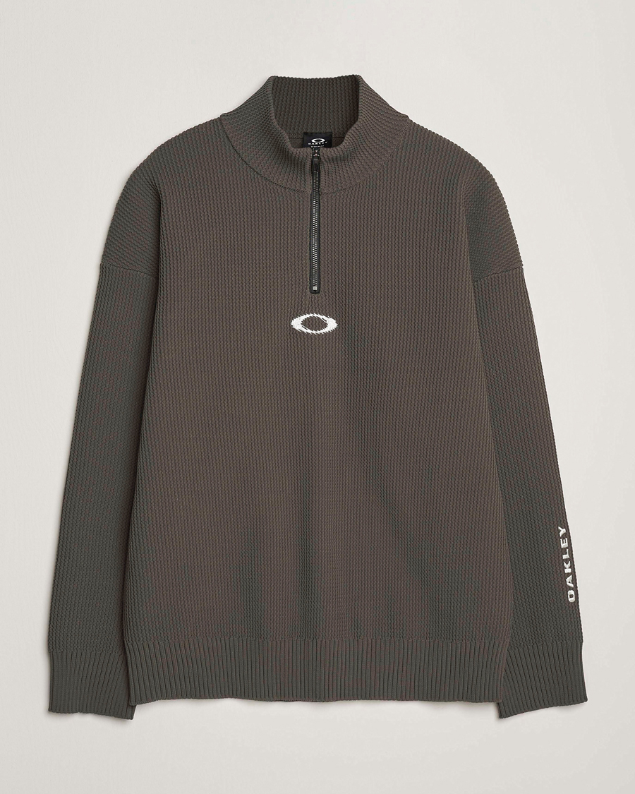 Heren | Truien | Oakley | FGL New Retro Half Zip Sweater Black