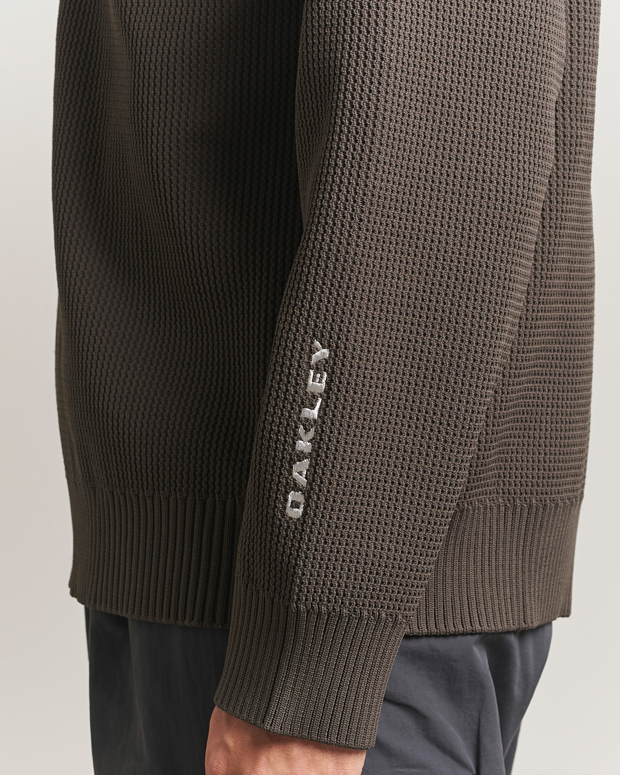 Heren | Truien | Oakley | FGL New Retro Half Zip Sweater Black