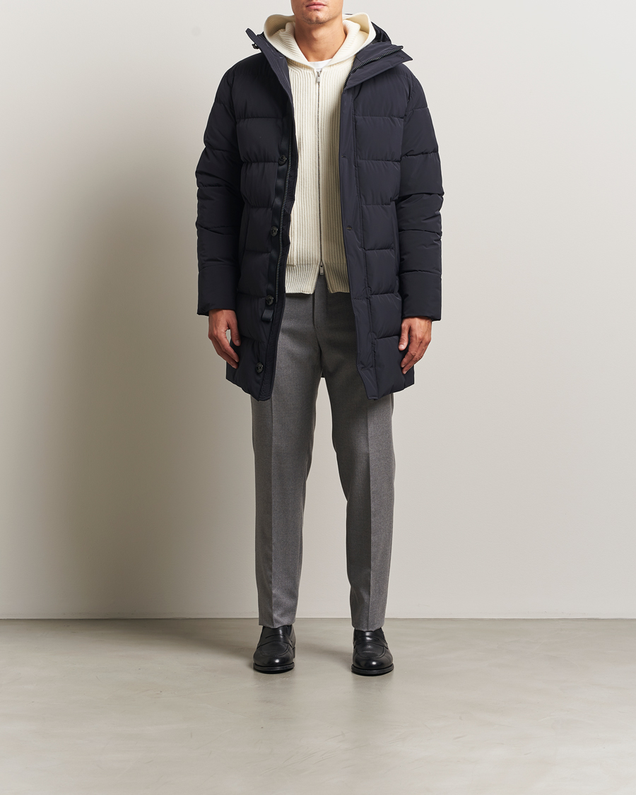Homme | Manteaux Et Vestes | Oscar Jacobson | Padded Parka Navy