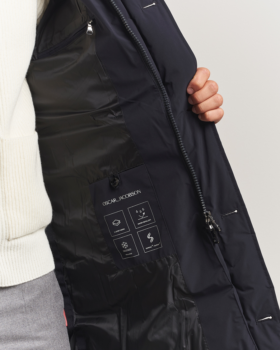 Homme | Manteaux Et Vestes | Oscar Jacobson | Padded Parka Navy