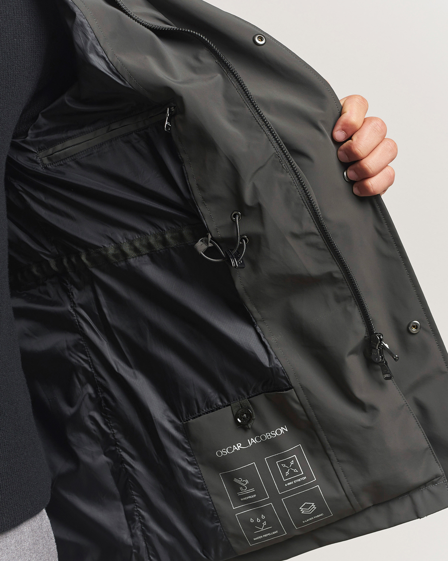 Homme | Manteaux Et Vestes | Oscar Jacobson | M65 Nylon Field Jacket Olive