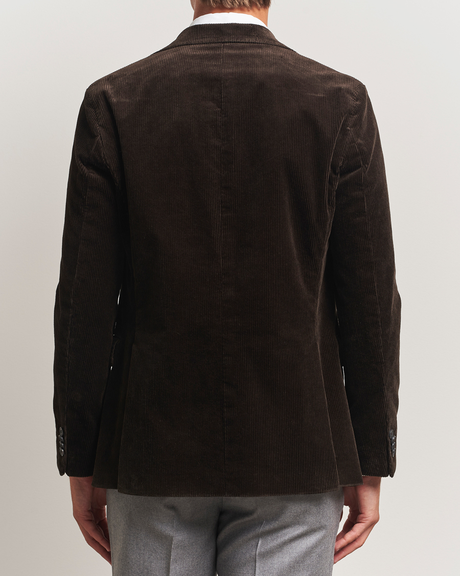 Heren | Blazers | Oscar Jacobson | Fogerty Patch Pocket Cord Blazer Brown