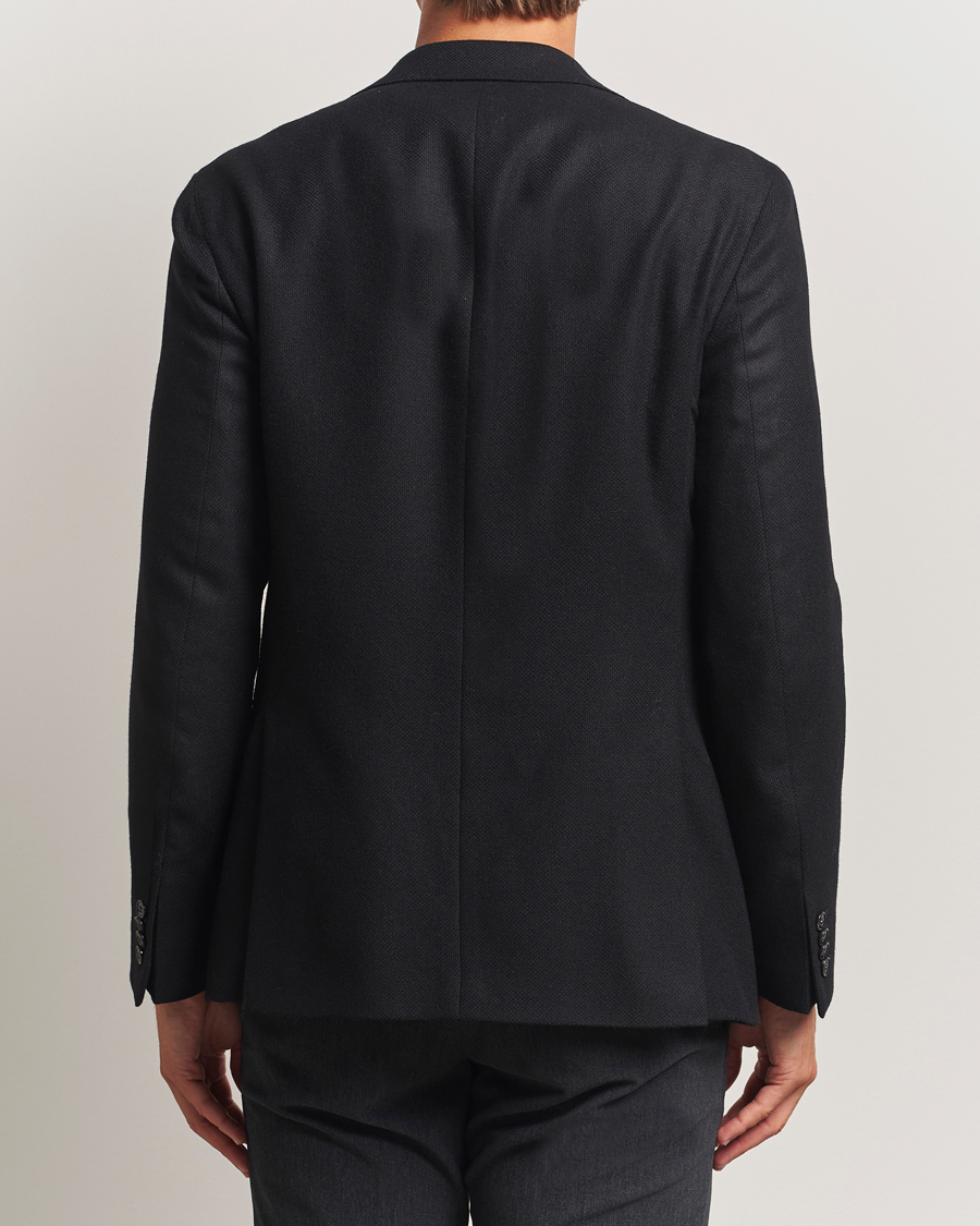Homme | Blazers | Oscar Jacobson | Fogerty Wool Blazer Black