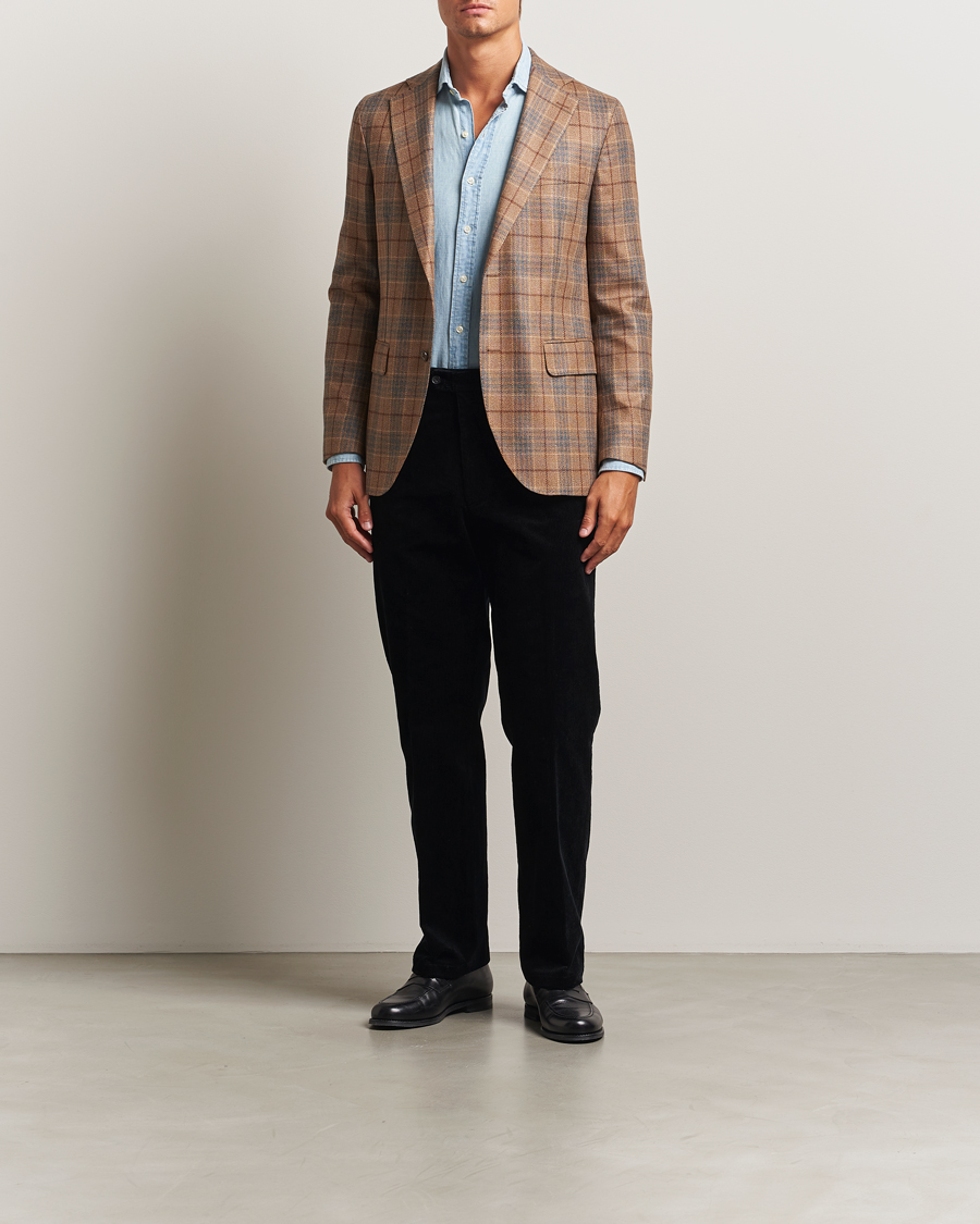Heren | Broeken | Oscar Jacobson | Del S Straight Pants Black