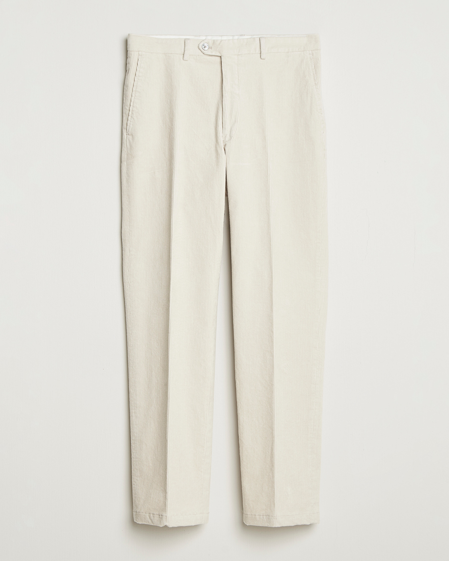 Heren | Broeken | Oscar Jacobson | Del S Straight Pants White